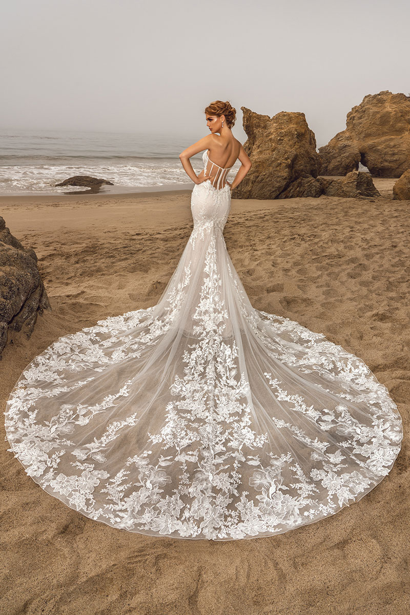 Kitty Chen sample outlets wedding dress